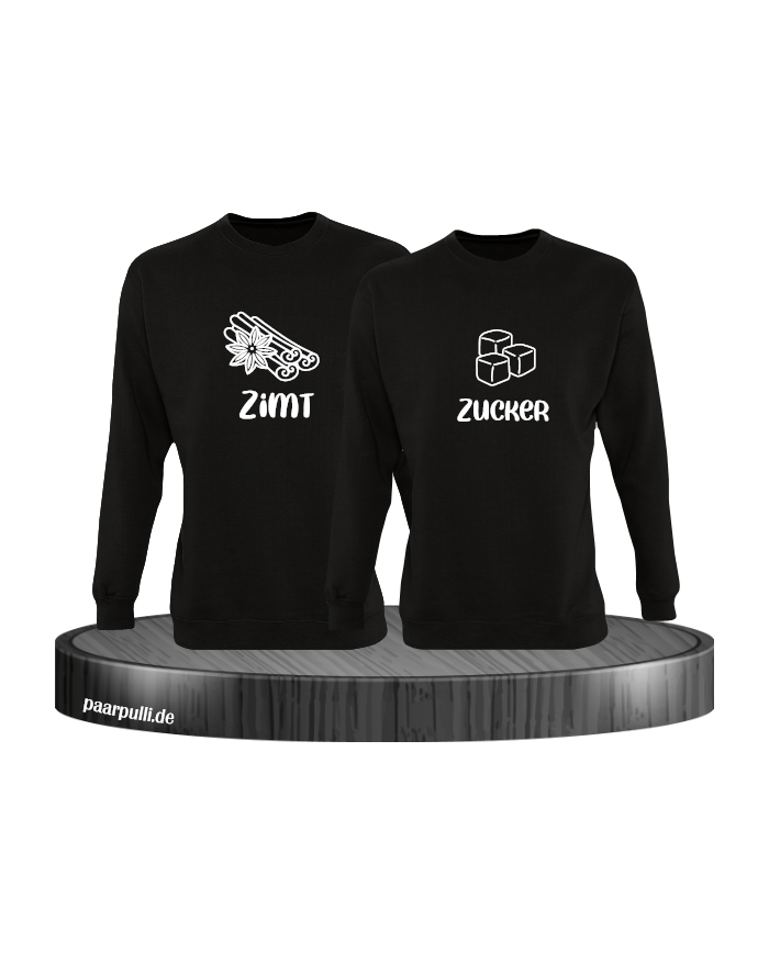 Zimt und Zucker schwarz