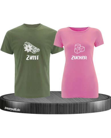 Zimt und Zucker khaki rosa Zimt und Zucker khaki rosa