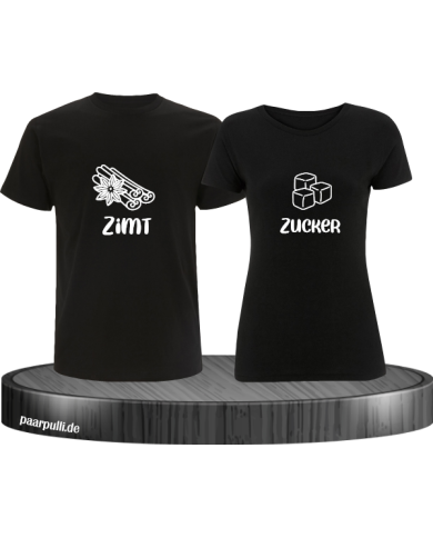 Zimt und Zucker schwarz Zimt und Zucker schwarz
