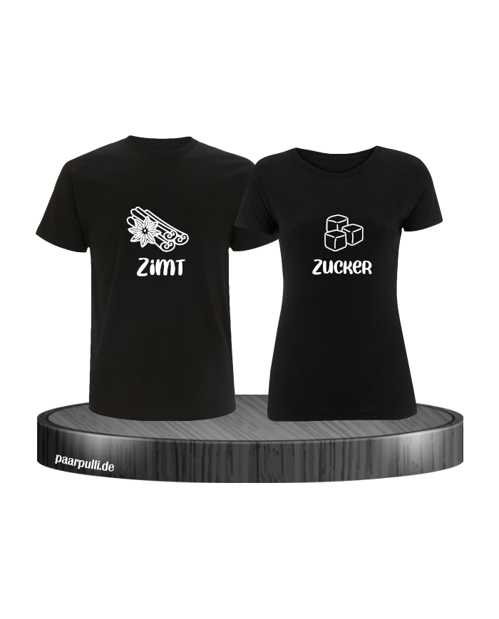 Zimt und Zucker schwarz