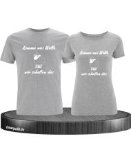 Komme was Wolle Couple T-Shirt