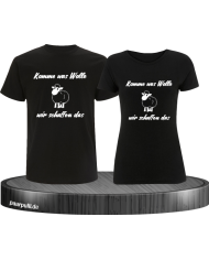 Komme was Wolle schwarz