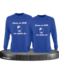 Komme was Wolle Couple Sweatshirt