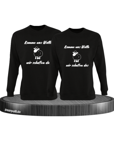 Komme was Wolle schwarz Komme was Wolle schwarz