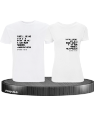 Stephen Hawking Couple T-Shirt