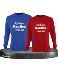 Real eyes realize real lies blau rot