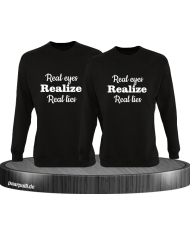 Real eyes realize real lies schwarz