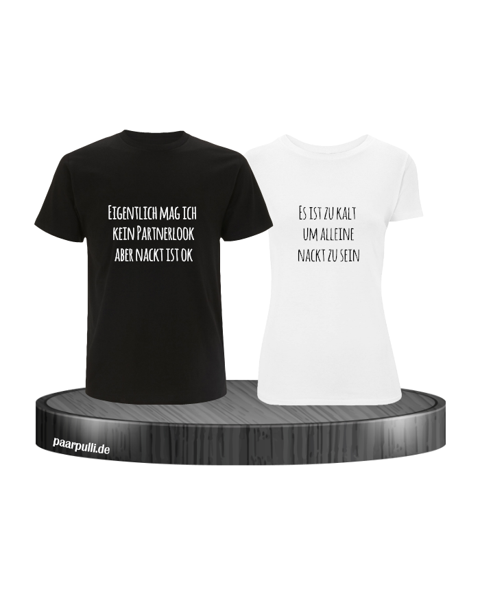 Eigentlich mag ich kein Partnerlook schwarz weiß