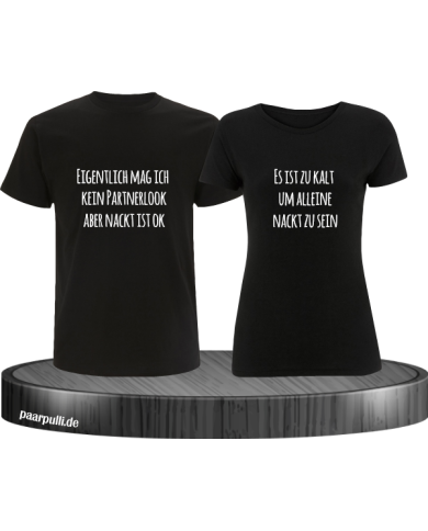 Eigentlich mag ich kein Partnerlook schwarz Eigentlich mag ich kein Partnerlook schwarz