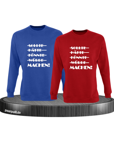 Machen! blau rot Machen! blau rot