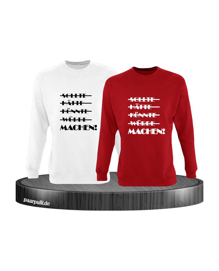 Machen! rot weiß
