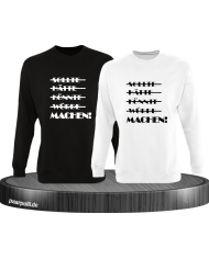 Machen! schwarz weiß