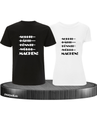 Machen! schwarz weiß