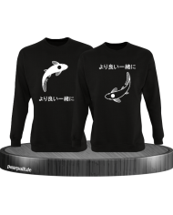 Besser zusammen mit Koi schwarz