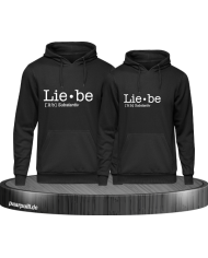 Liebe Definition Couple Hoodie