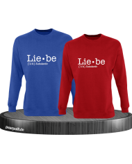 Liebe Definition blau rot