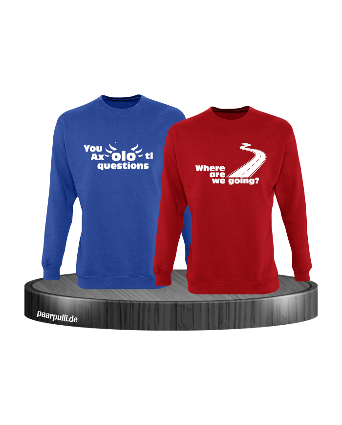 You Axolotl questions blau rot