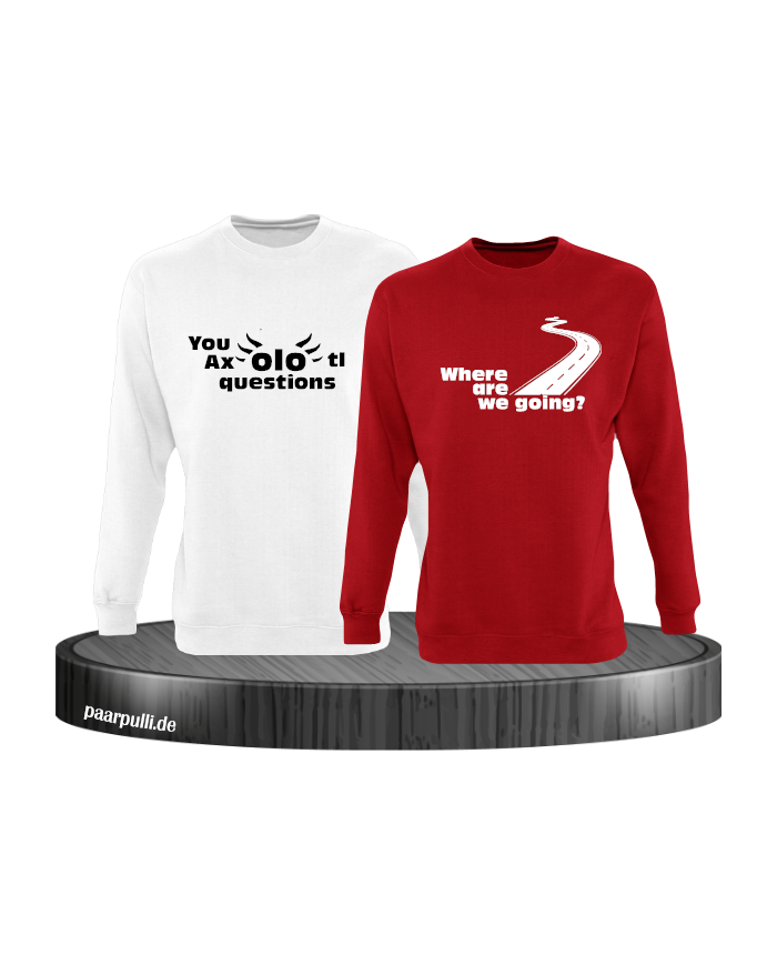 You Axolotl questions rot weiß