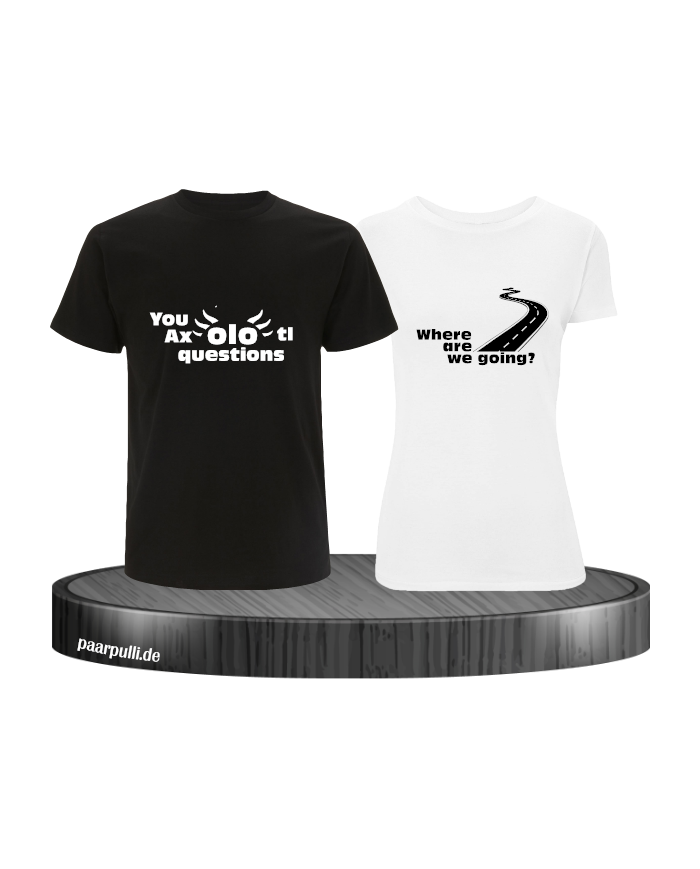 You Axolotl questions schwarz weiß