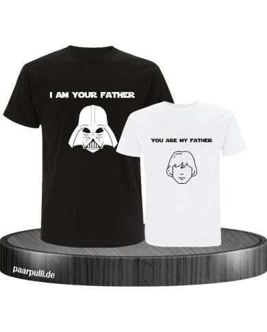You are my father Partnerlook T-Shirts für Vater und Kind