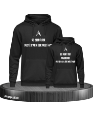 Bester Papa der Welt schwarz