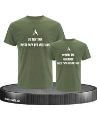 Bester Papa der Welt khaki