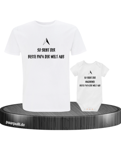 Bester Papa der Welt weiß Bester Papa der Welt weiß