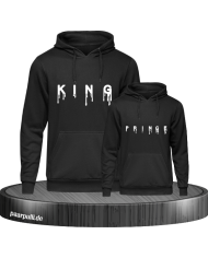 King und Prince Drip Vater Sohn Partnerlook Hoodies