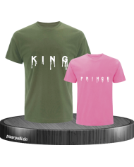 King und Prince Drip khaki rosa
