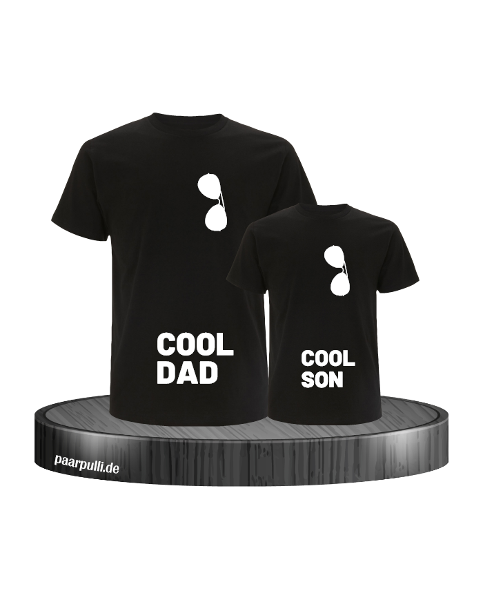 Cool Dad und Cool Son schwarz