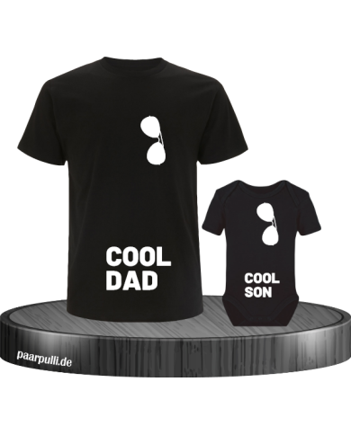 Cool Dad und Cool Son schwarz Cool Dad und Cool Son schwarz