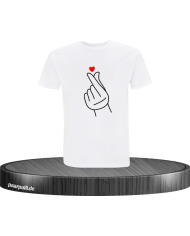 Fingerherzen Herren T-Shirt in Größe M