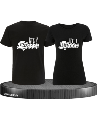Big und Little Spoon schwarz Big und Little Spoon schwarz
