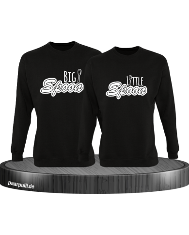 Big und Little Spoon schwarz Big und Little Spoon schwarz
