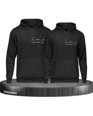 I Love you Morsecode schwarz