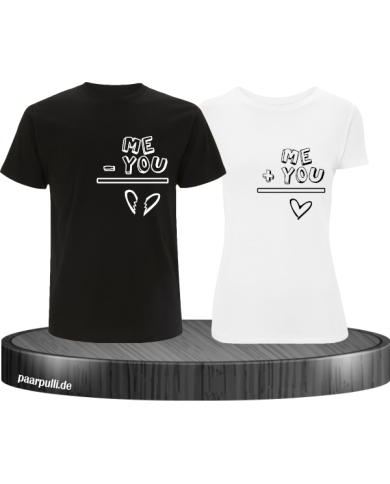 Me + You schwarz weiß Me + You schwarz weiß