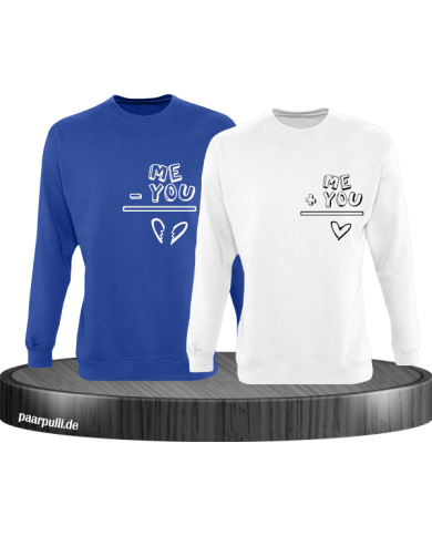 Me + You blau weiß Me + You blau weiß