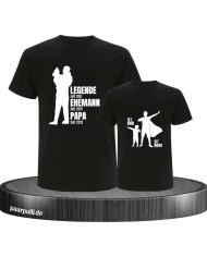 My Hero My Dad schwarz