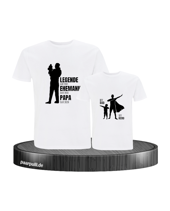 My Hero My Dad weiß