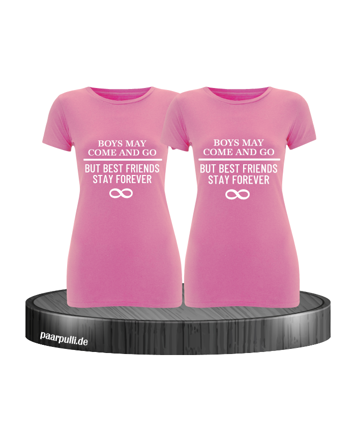 Boys may come and go rosa