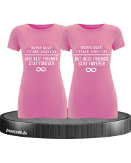 Boys may come and go Best Friends T-Shirt Set