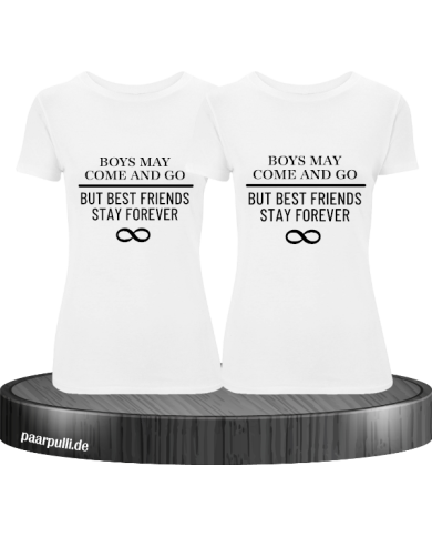 Boys may come and go weiß Boys may come and go weiß