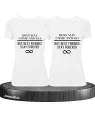 Boys may come and go weiß