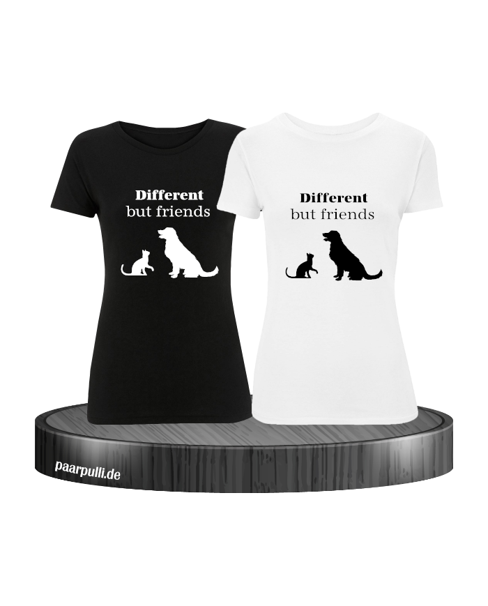Different but Friends schwarz weiß