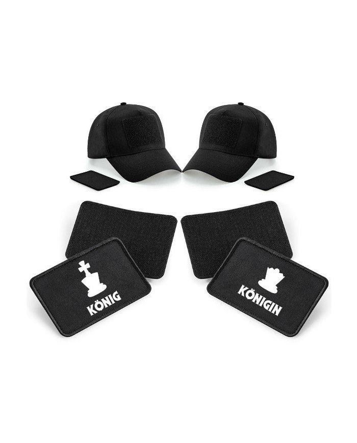 König und Königin Schachfiguren