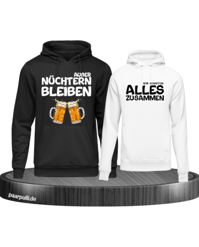 Wir schaffen alles Hoodies in Partnerlook Wir schaffen alles Hoodies in Partnerlook