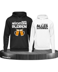 Wir schaffen alles Hoodies in Partnerlook