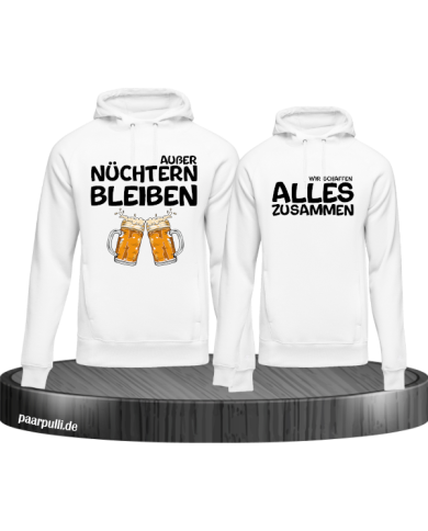 Wir schaffen alles Hoodies in Partnerlook Wir schaffen alles Hoodies in Partnerlook