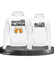 Wir schaffen alles Hoodies in Partnerlook
