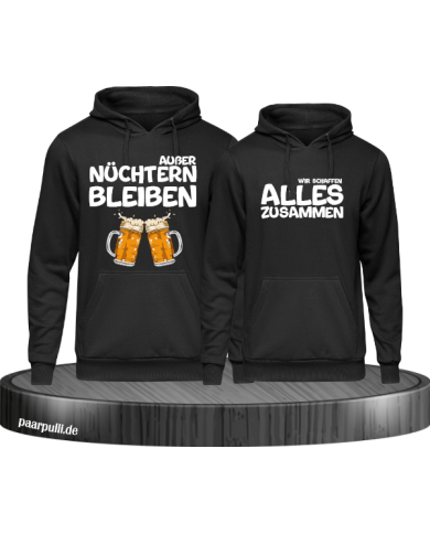 Wir schaffen alles Hoodies in Partnerlook Wir schaffen alles Hoodies in Partnerlook